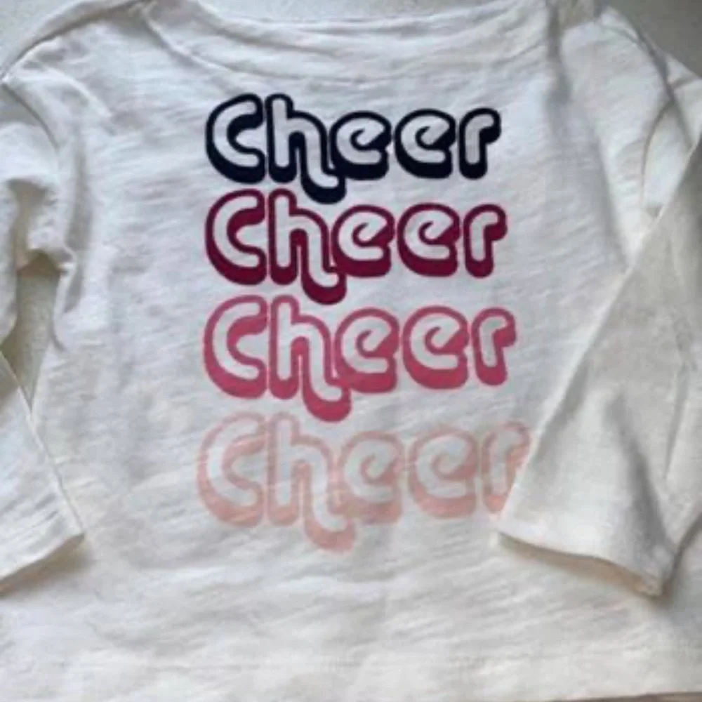 Gymboree xxsmall (3) NWT cheer top